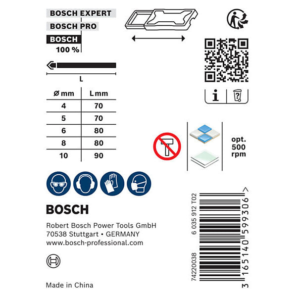 Bosch Elektrowerkzeuge CYL-9 Ceramic Fliesenbohrer Set 2608587169